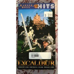 Excalibur (VHS 1998) WB Hits 1981 Helen Mirren Nicholas Clay Liam Neeson